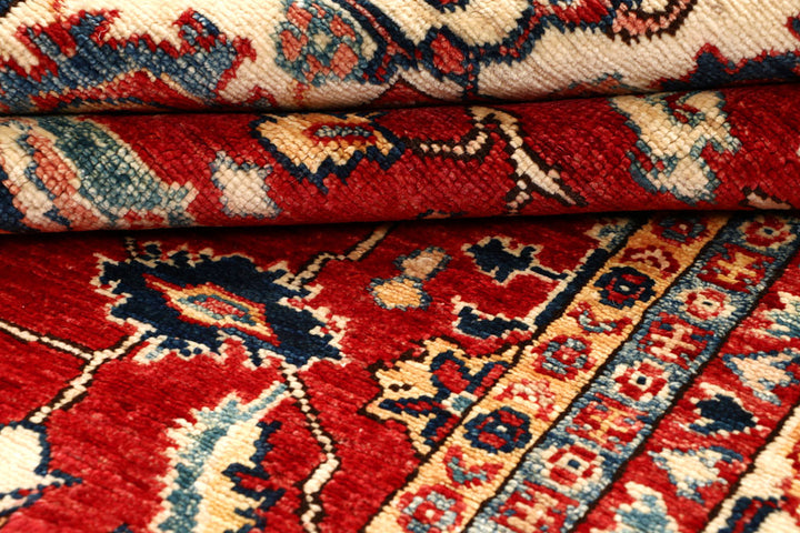 Firebrick Kazak 5' 5 x 8' 3 - No. 64971 - ALRUG Rug Store