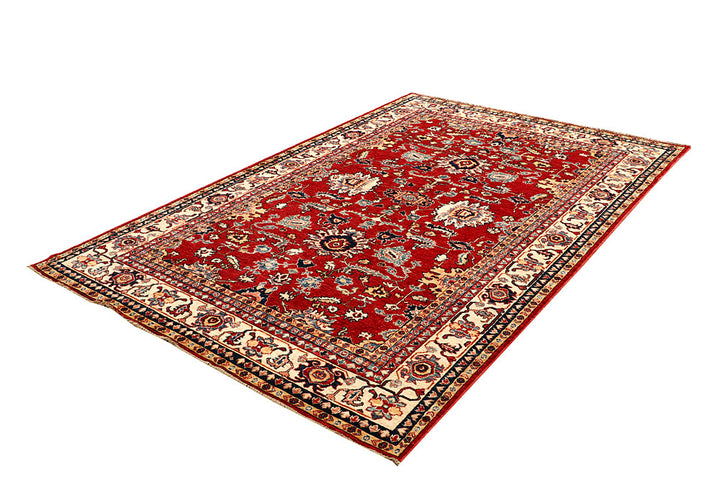 Firebrick Kazak 5' 5 x 8' 3 - No. 64971 - ALRUG Rug Store