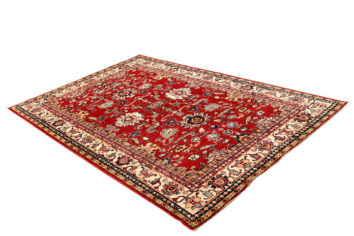 Firebrick Kazak 5' 5 x 8' 3 - No. 64971 - ALRUG Rug Store