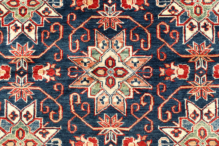 Dark Blue Kazak 5' 4 x 7' 11 - No. 64972 - ALRUG Rug Store
