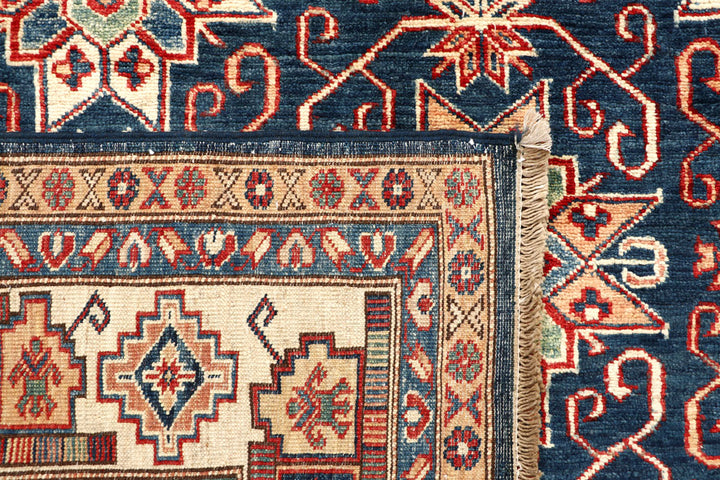 Dark Blue Kazak 5' 4 x 7' 11 - No. 64972 - ALRUG Rug Store