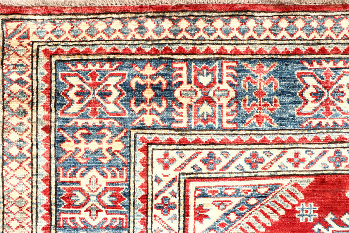 Firebrick Kazak 5' 3 x 9' 1 - No. 64973 - ALRUG Rug Store