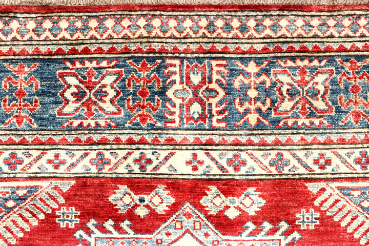 Firebrick Kazak 5' 3 x 9' 1 - No. 64973 - ALRUG Rug Store