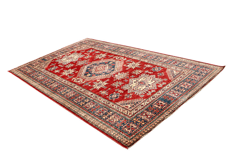 Firebrick Kazak 5' 3 x 9' 1 - No. 64973 - ALRUG Rug Store