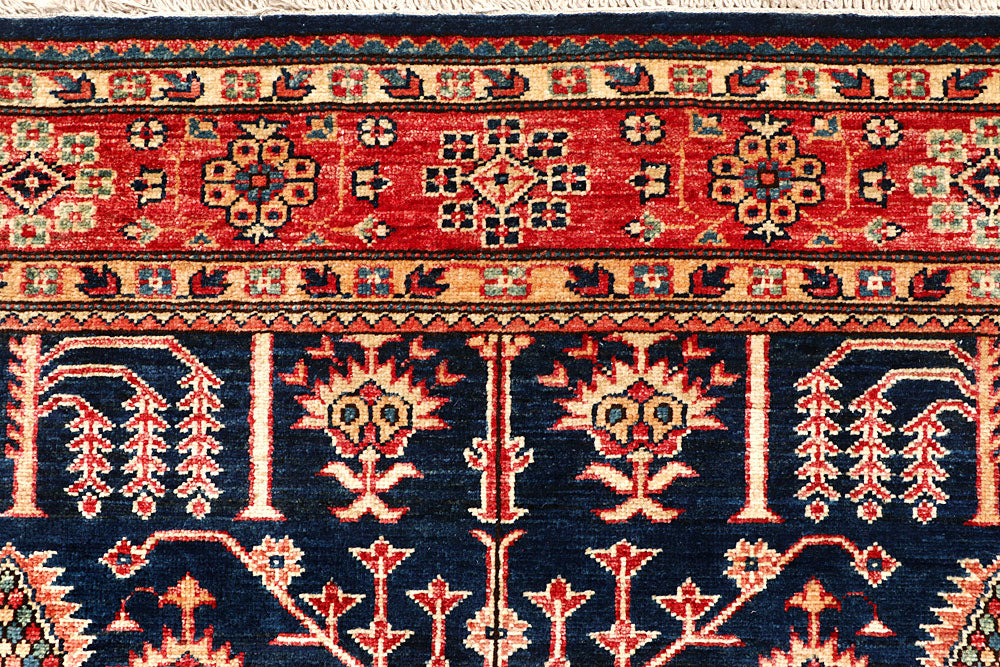 Dark Blue Kazak 5' 5 x 8' 1 - No. 64974 - ALRUG Rug Store