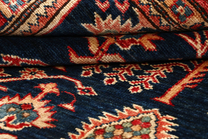 Dark Blue Kazak 5' 5 x 8' 1 - No. 64974 - ALRUG Rug Store