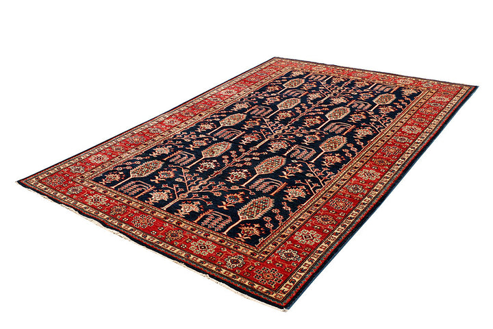 Dark Blue Kazak 5' 5 x 8' 1 - No. 64974 - ALRUG Rug Store