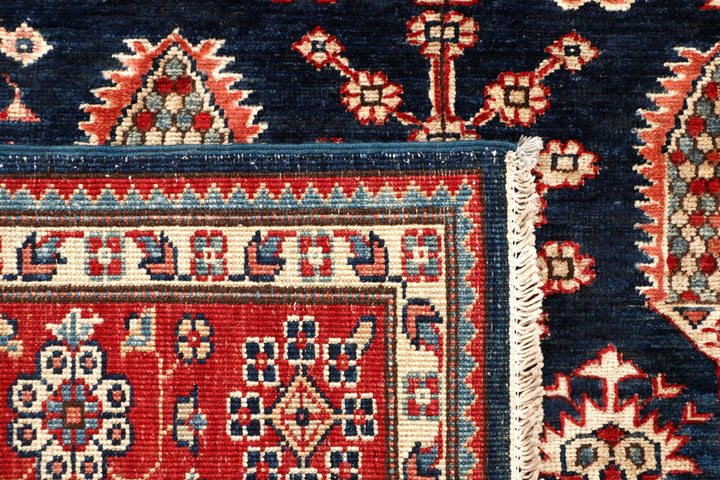 Dark Blue Kazak 5' 5 x 8' 1 - No. 64974 - ALRUG Rug Store