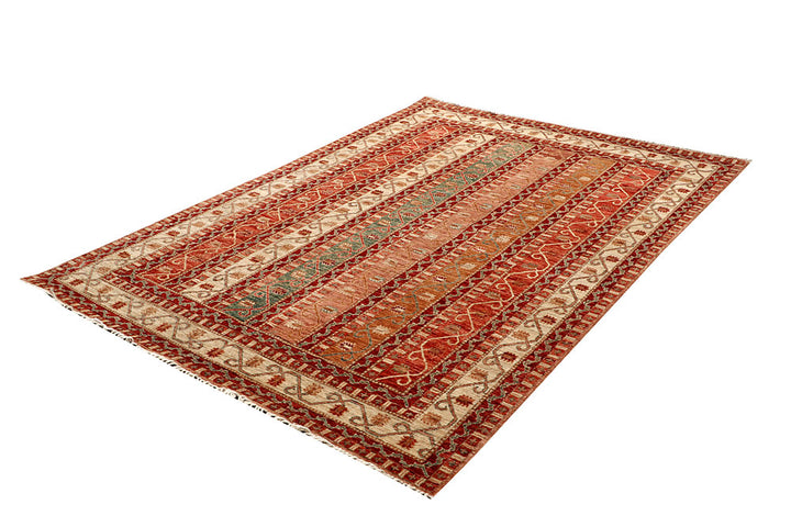 Multi Colored Kazak 5' 5 x 7' 9 - No. 64975 - ALRUG Rug Store