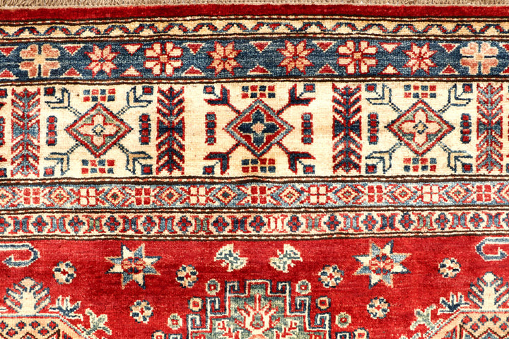 Firebrick Kazak 5' 5 x 7' 9 - No. 64976 - ALRUG Rug Store