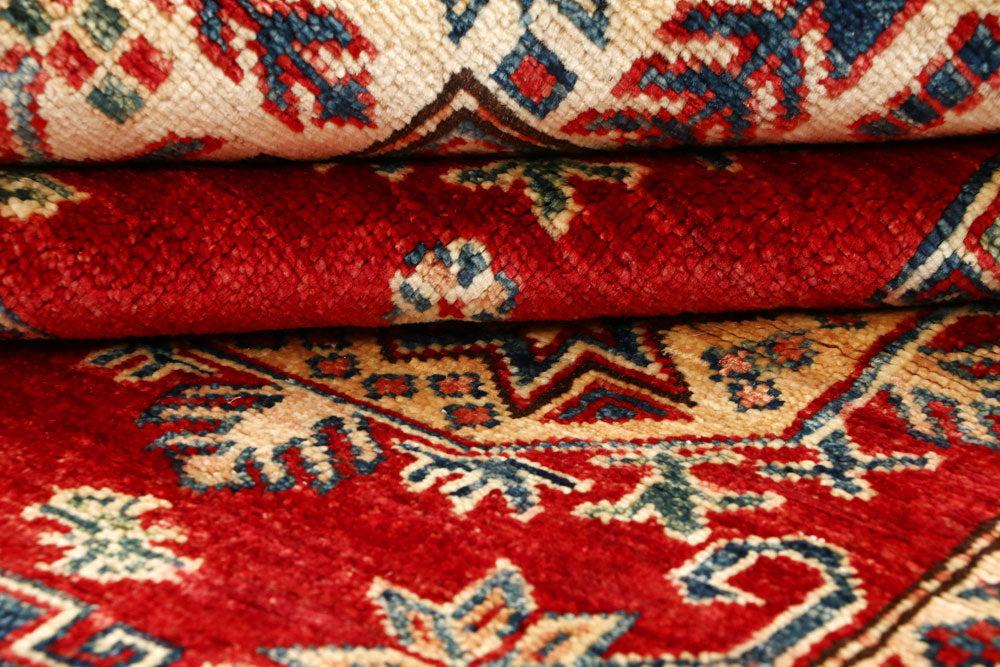 Firebrick Kazak 5' 5 x 7' 9 - No. 64976 - ALRUG Rug Store