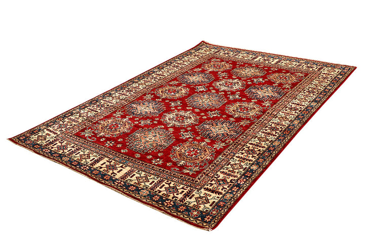 Firebrick Kazak 5' 5 x 7' 9 - No. 64976 - ALRUG Rug Store