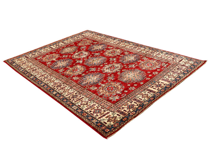 Firebrick Kazak 5' 5 x 7' 9 - No. 64976 - ALRUG Rug Store