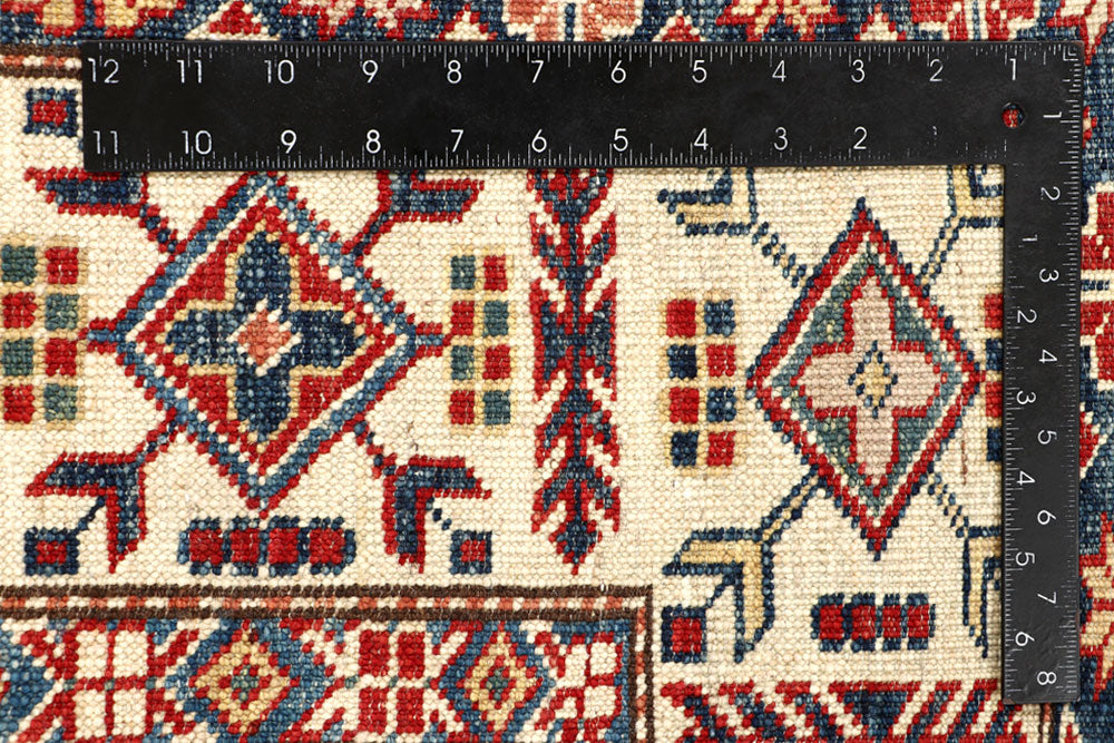 Firebrick Kazak 5' 5 x 7' 9 - No. 64976 - ALRUG Rug Store