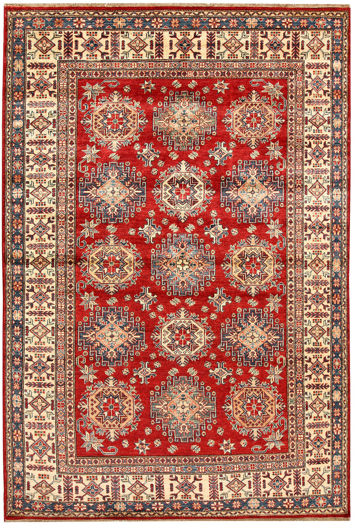 Firebrick Kazak 5' 5 x 7' 9 - No. 64976 - ALRUG Rug Store