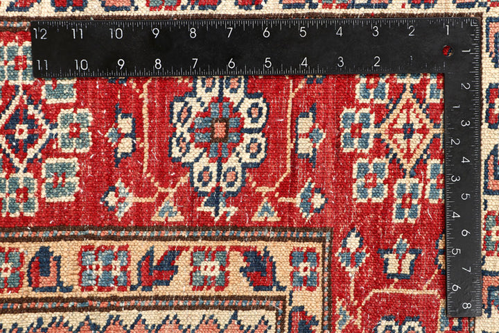 Dark Sea Green Kazak 5' 5 x 7' 5 - No. 64977 - ALRUG Rug Store