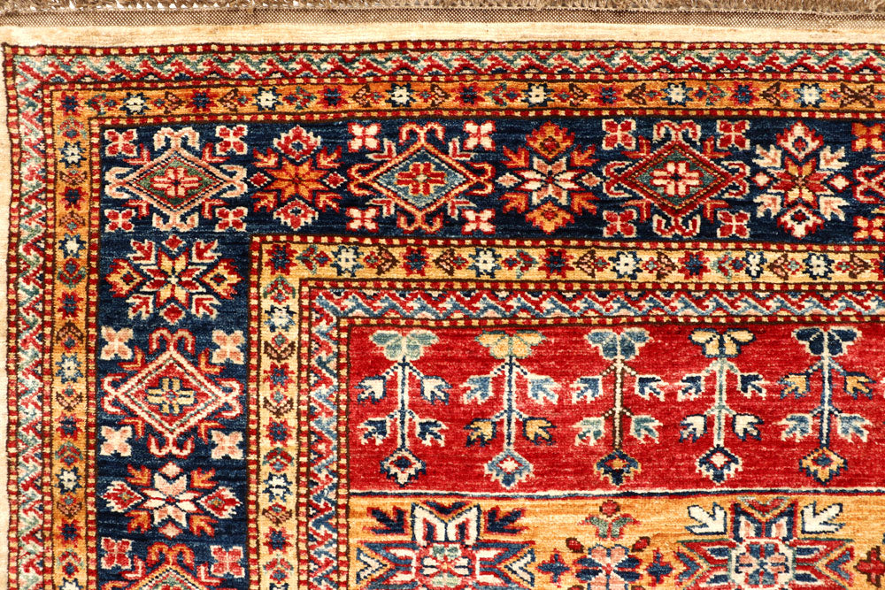 Multi Colored Kazak 5' 4 x 7' 2 - No. 64978 - ALRUG Rug Store