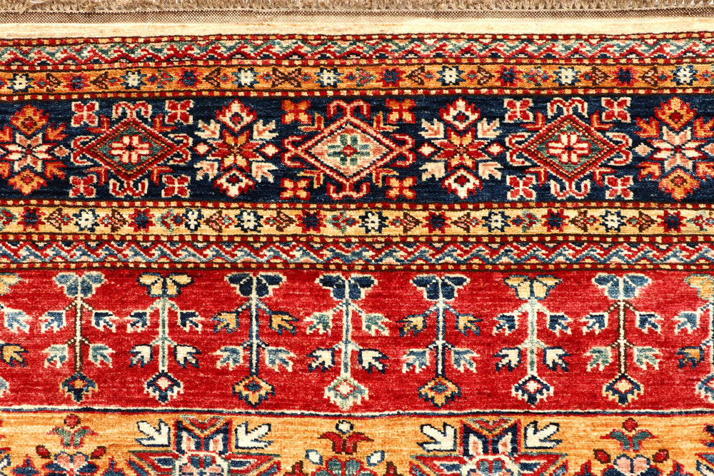 Multi Colored Kazak 5' 4 x 7' 2 - No. 64978 - ALRUG Rug Store