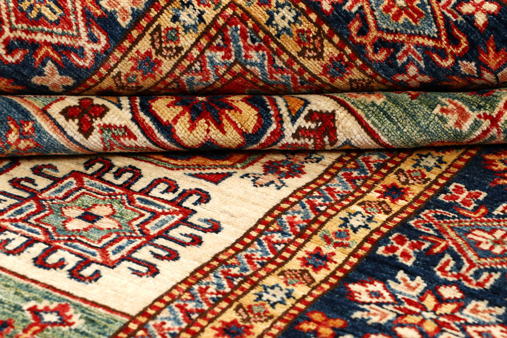 Multi Colored Kazak 5' 4 x 7' 2 - No. 64978 - ALRUG Rug Store