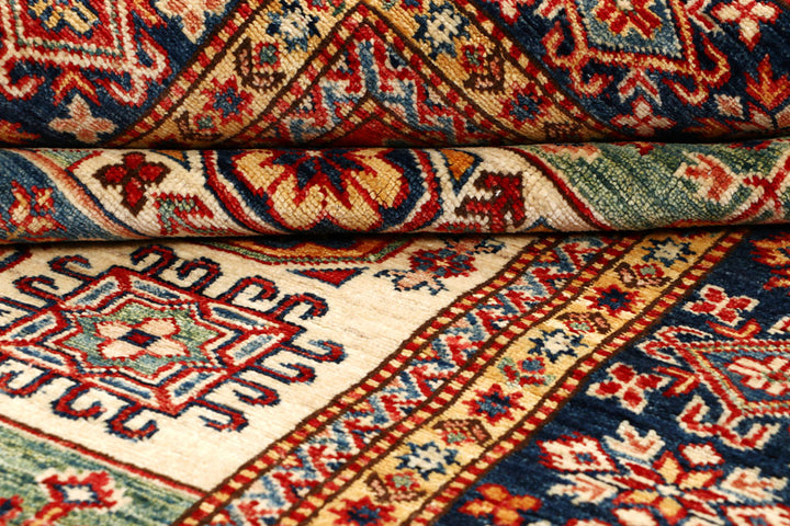Multi Colored Kazak 5' 4 x 7' 2 - No. 64978 - ALRUG Rug Store