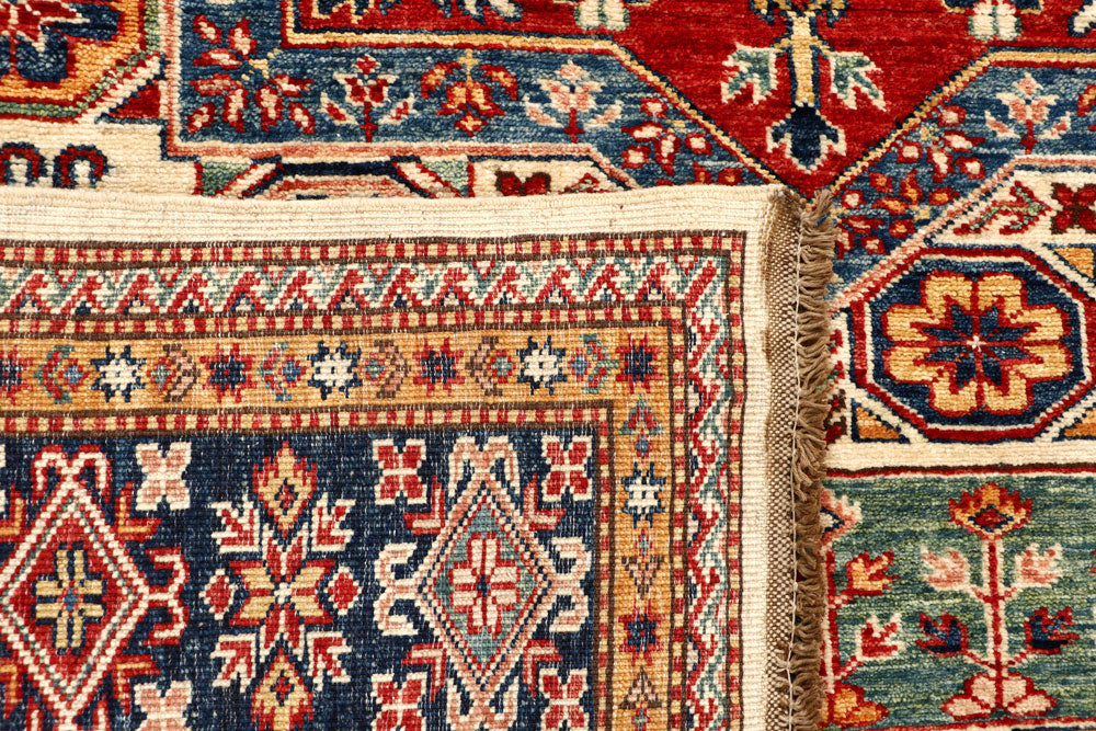 Multi Colored Kazak 5' 4 x 7' 2 - No. 64978 - ALRUG Rug Store