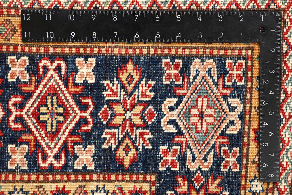 Multi Colored Kazak 5' 4 x 7' 2 - No. 64978 - ALRUG Rug Store