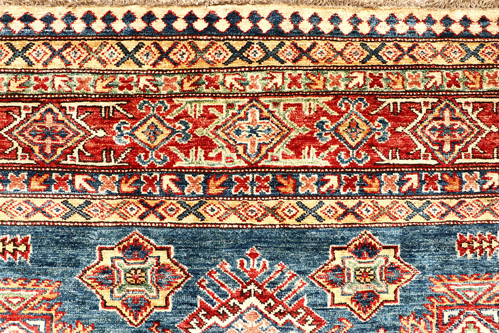 Steel Blue Kazak 5' 7 x 8' 2 - No. 64980 - ALRUG Rug Store