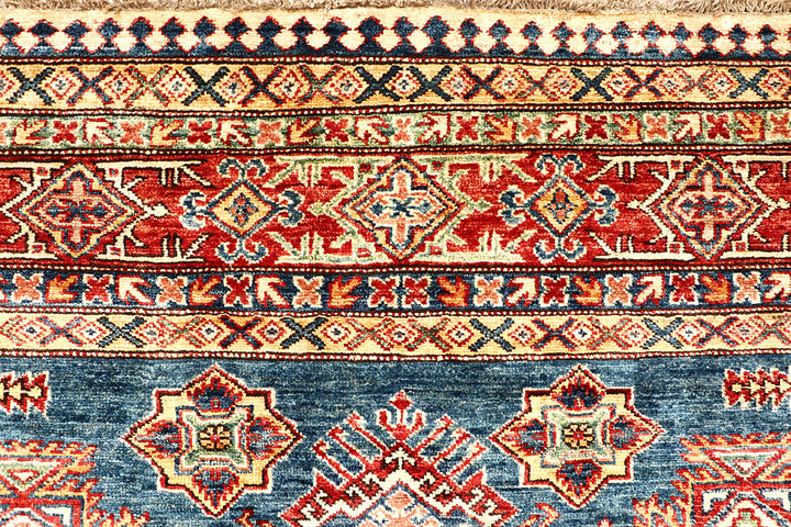 Steel Blue Kazak 5' 7 x 8' 2 - No. 64980 - ALRUG Rug Store