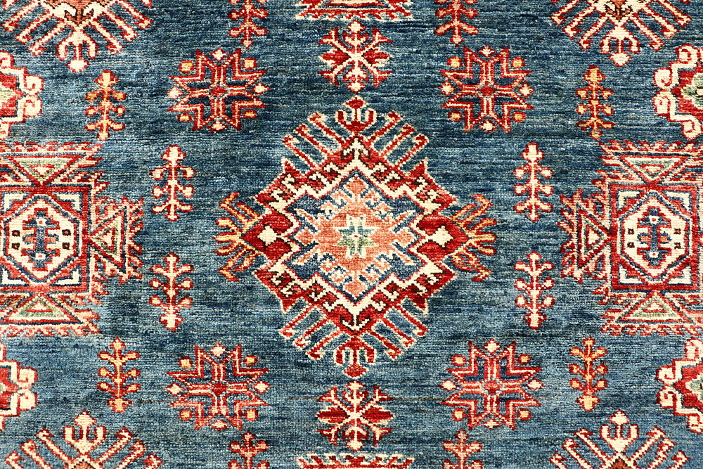 Steel Blue Kazak 5' 7 x 8' 2 - No. 64980 - ALRUG Rug Store