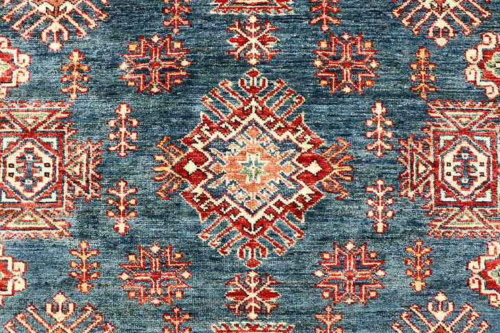 Steel Blue Kazak 5' 7 x 8' 2 - No. 64980 - ALRUG Rug Store