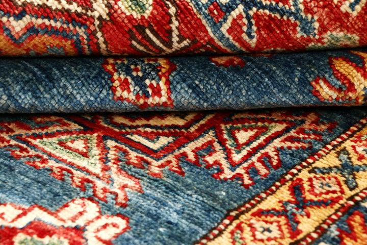 Steel Blue Kazak 5' 7 x 8' 2 - No. 64980 - ALRUG Rug Store