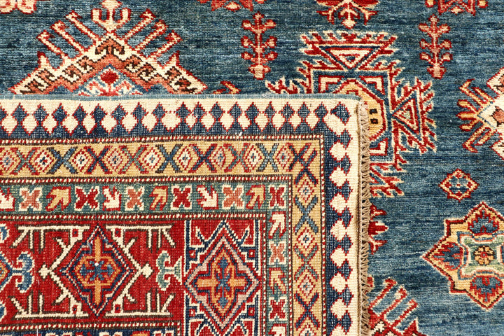 Steel Blue Kazak 5' 7 x 8' 2 - No. 64980 - ALRUG Rug Store
