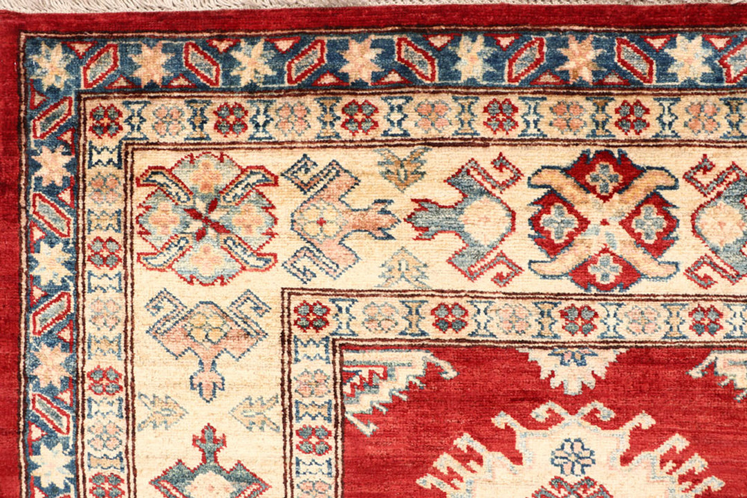 Firebrick Kazak 5'  5" x 7'  10" - No. QA34919