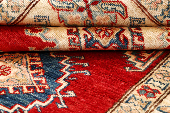 Firebrick Kazak 5' 5 x 7' 10 - No. 64981 - ALRUG Rug Store