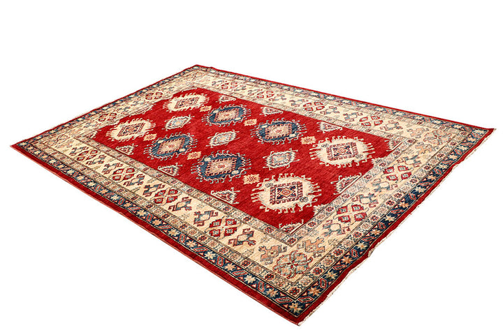 Firebrick Kazak 5'  5" x 7'  10" - No. QA34919