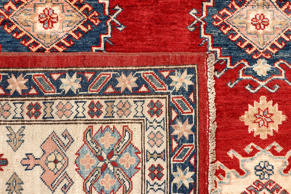 Firebrick Kazak 5' 5 x 7' 10 - No. 64981 - ALRUG Rug Store