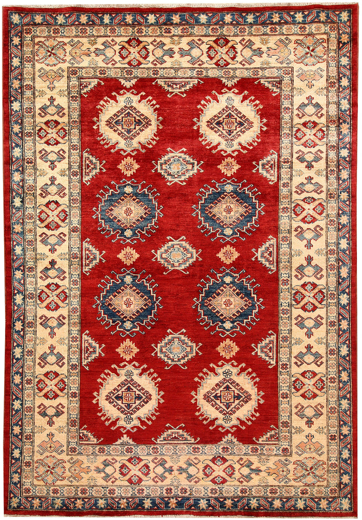 Firebrick Kazak 5' 5 x 7' 10 - No. 64981 - ALRUG Rug Store