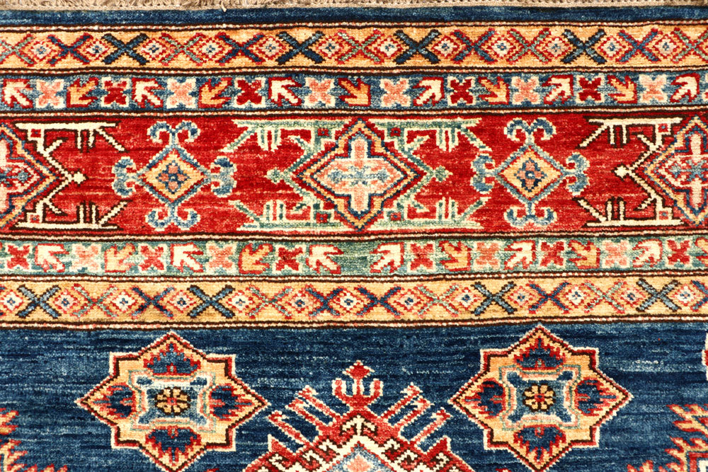 Dark Blue Kazak 5' 7 x 7' 7 - No. 64982 - ALRUG Rug Store