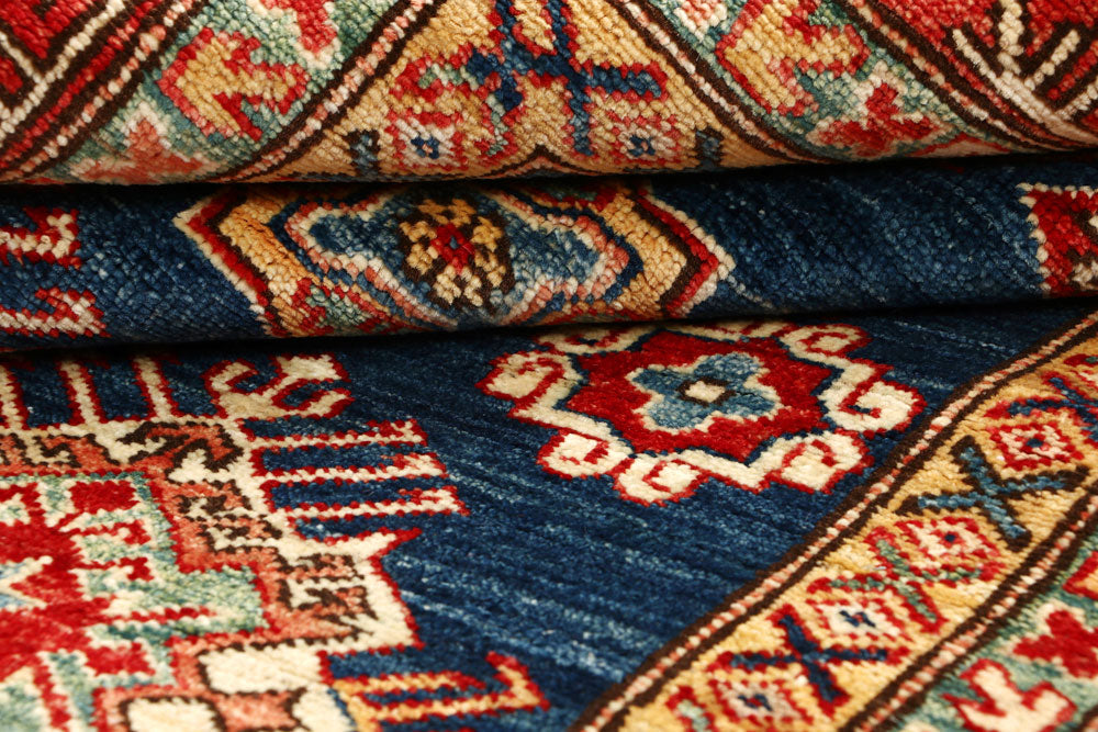 Dark Blue Kazak 5' 7 x 7' 7 - No. 64982 - ALRUG Rug Store