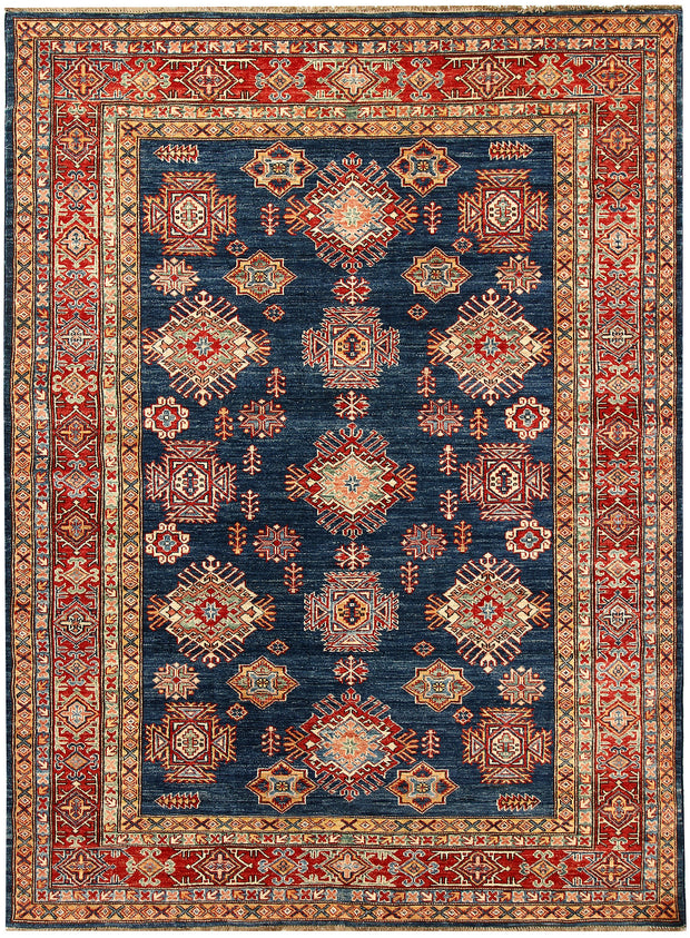 Dark Blue Kazak 5' 7 x 7' 7 - No. 64982 - ALRUG Rug Store