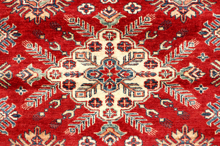 Firebrick Kazak 5' 7 x 7' 8 - No. 64983 - ALRUG Rug Store