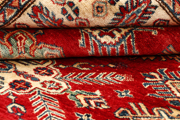 Firebrick Kazak 5' 7 x 7' 8 - No. 64983 - ALRUG Rug Store