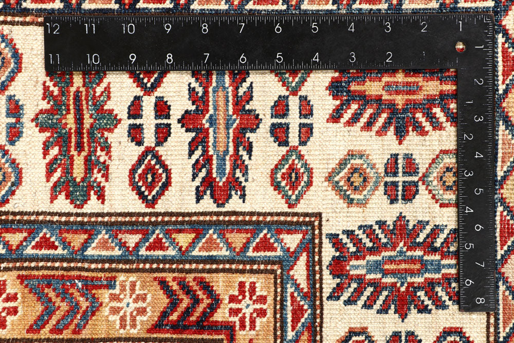 Firebrick Kazak 5' 7 x 7' 8 - No. 64983 - ALRUG Rug Store
