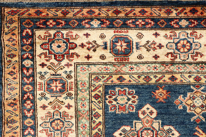Dark Blue Kazak 5' 6 x 7' 9 - No. 64984 - ALRUG Rug Store