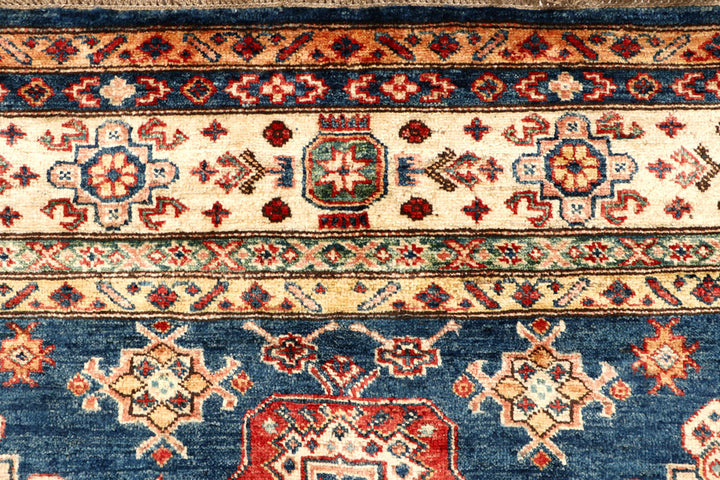 Dark Blue Kazak 5' 6 x 7' 9 - No. 64984 - ALRUG Rug Store