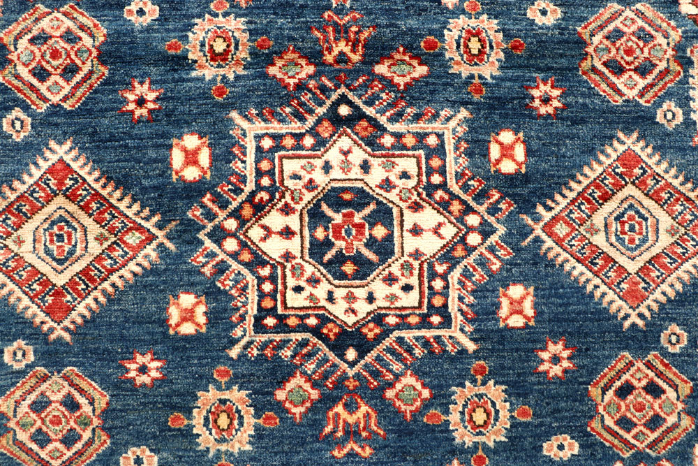 Dark Blue Kazak 5' 6 x 7' 9 - No. 64984 - ALRUG Rug Store