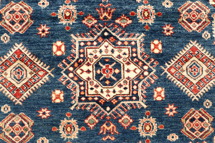Dark Blue Kazak 5' 6 x 7' 9 - No. 64984 - ALRUG Rug Store