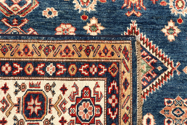 Dark Blue Kazak 5' 6 x 7' 9 - No. 64984 - ALRUG Rug Store