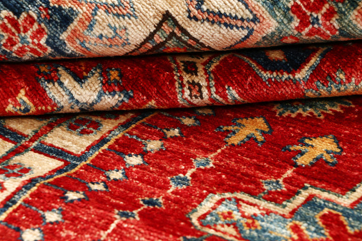 Firebrick Kazak 5' 10 x 8' - No. 64985 - ALRUG Rug Store