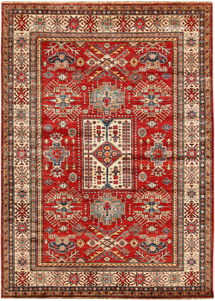 Firebrick Kazak 5' 10 x 8' - No. 64985 - ALRUG Rug Store